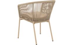 Goossens tuinstoel ravello beige buitenstof - 8252988-goossens-ravello-tuinstoelen-buitenstof-02