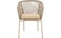 Goossens tuinstoel ravello beige buitenstof - 8252988-goossens-ravello-tuinstoelen-buitenstof-01