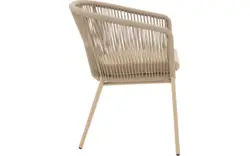 Goossens tuinstoel ravello beige buitenstof - 8252988-goossens-ravello-tuinstoelen-buitenstof-01