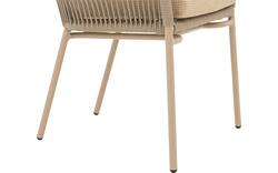 Goossens tuinstoel ravello beige buitenstof - 8252988-goossens-ravello-tuinstoelen-buitenstof-01