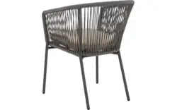 Goossens tuinstoel ravello bruin buitenstof - 8252989-goossens-ravello-tuinstoelen-buitenstof-01