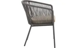 Goossens tuinstoel ravello bruin buitenstof - 8252989-goossens-ravello-tuinstoelen-buitenstof-01