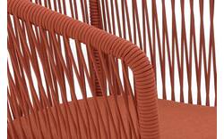 Goossens tuinstoel ravello oranje buitenstof - 8252990-goossens-ravello-tuinstoelen-buitenstof-01