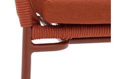 Goossens tuinstoel ravello oranje buitenstof - 8252990-goossens-ravello-tuinstoelen-buitenstof-01