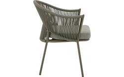 Goossens tuinstoel levanzo groen buitenstof - 8252991-goossens-levanzo-tuinstoelen-buitenstof-01