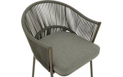 Goossens tuinstoel levanzo groen buitenstof - 8252991-goossens-levanzo-tuinstoelen-buitenstof-01