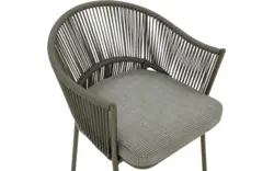 Goossens tuinstoel levanzo groen buitenstof - 8252991-goossens-levanzo-tuinstoelen-buitenstof-01