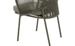 Goossens tuinstoel levanzo groen buitenstof - 8252991-goossens-levanzo-tuinstoelen-buitenstof-01