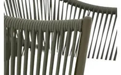 Goossens tuinstoel levanzo groen buitenstof - 8252991-goossens-levanzo-tuinstoelen-buitenstof-01