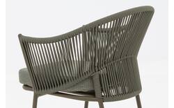 Goossens tuinstoel levanzo groen buitenstof - 8252991-goossens-levanzo-tuinstoelen-buitenstof-01