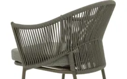 Goossens tuinstoel levanzo groen buitenstof - 8252991-goossens-levanzo-tuinstoelen-buitenstof-01