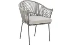 Goossens tuinstoel levanzo bruin buitenstof - 8252992-goossens-levanzo-tuinstoelen-buitenstof-01