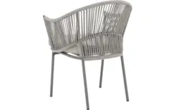 Goossens tuinstoel levanzo bruin buitenstof - 8252992-goossens-levanzo-tuinstoelen-buitenstof-01