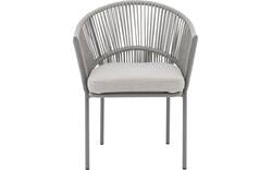 Goossens tuinstoel levanzo bruin buitenstof - 8252992-goossens-levanzo-tuinstoelen-buitenstof-01