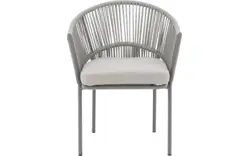 Goossens tuinstoel levanzo bruin buitenstof - 8252992-goossens-levanzo-tuinstoelen-buitenstof-01
