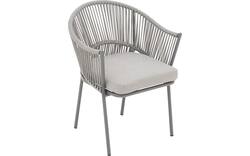 Goossens tuinstoel levanzo bruin buitenstof - 8252992-goossens-levanzo-tuinstoelen-buitenstof-01
