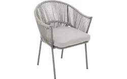 Goossens tuinstoel levanzo bruin buitenstof - 8252992-goossens-levanzo-tuinstoelen-buitenstof-01