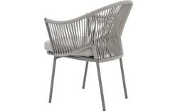 Goossens tuinstoel levanzo bruin buitenstof - 8252992-goossens-levanzo-tuinstoelen-buitenstof-01