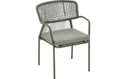 Goossens tuinstoel sestri groen buitenstof - 8252993-goossens-sestri-tuinstoelen-buitenstof-01