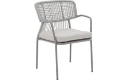 Goossens tuinstoel sestri bruin buitenstof - 8252994-goossens-sestri-tuinstoelen-buitenstof-01