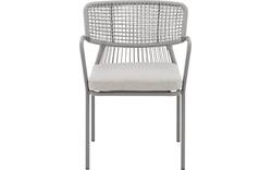 Goossens tuinstoel sestri bruin buitenstof - 8252994-goossens-sestri-tuinstoelen-buitenstof-01