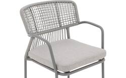 Goossens tuinstoel sestri bruin buitenstof - 8252994-goossens-sestri-tuinstoelen-buitenstof-01