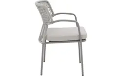 Goossens tuinstoel sestri bruin buitenstof - 8252994-goossens-sestri-tuinstoelen-buitenstof-01