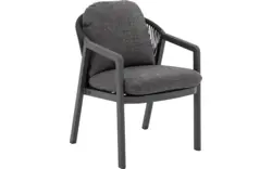 Goossens tuinstoel portofino grijs buitenstof - 8253002-goossens-portofino-tuinstoelen-buitenstof-10