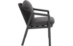 Goossens tuinstoel portofino grijs buitenstof - 8253002-goossens-portofino-tuinstoelen-buitenstof-10