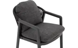 Goossens tuinstoel portofino grijs buitenstof - 8253002-goossens-portofino-tuinstoelen-buitenstof-10