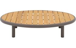 Goossens salontafel voor buiten catch of the day blank teak - 8253007-goossens-catch-of-the-day-tuintafels-teak-01