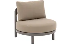 Goossens fauteuil catch of the day bruin buitenstof - 8253010-goossens-catch-of-the-day-tuinbanken-buitenstof-10