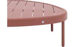 Goossens salontafel voor buiten pien oranje aluminium - 8253019-goossens-pien-tuintafels-aluminium-01