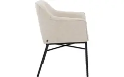 Goossens eetkamerstoel rory beige stof - 8253045-goossens-rory-eetkamerstoel-stof-beige-01