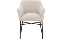 Goossens eetkamerstoel rory beige stof - 8253045-goossens-rory-eetkamerstoel-stof-beige-01