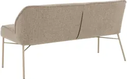 Goossens eetkamerbank rory beige stof - 8253046-goossens-rory-eetkamerstoel-stof-beige-01