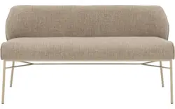 Goossens eetkamerbank rory beige stof - 8253046-goossens-rory-eetkamerstoel-stof-beige-01