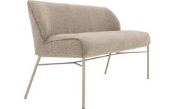 Goossens eetkamerbank rory beige stof - 8253046-goossens-rory-eetkamerstoel-stof-beige-01