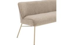 Goossens eetkamerbank rory beige stof - 8253046-goossens-rory-eetkamerstoel-stof-beige-01