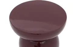 Goossens bijzettafel maroon bruin metaal - 8253050-goossens-maroon-kleinmeubel-metaal-10