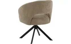 Goossens excellent eetkamerstoel ilse beige stof - 8253052-goossens-excellent-ilse-eetkamerstoel-stof-bruin-01