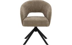 Goossens excellent eetkamerstoel ilse beige stof - 8253052-goossens-excellent-ilse-eetkamerstoel-stof-bruin-01