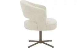 Goossens excellent eetkamerstoel roma wit stof - 8253053-goossens-excellent-roma-eetkamerstoel-stof-wit-01