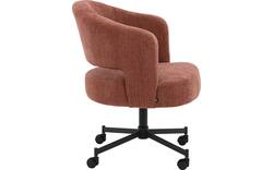 Goossens excellent eetkamerstoel roma rood stof - 8253055-goossens-excellent-roma-eetkamerstoel-stof-rood-01