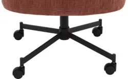 Goossens excellent eetkamerstoel roma rood stof - 8253055-goossens-excellent-roma-eetkamerstoel-stof-rood-01