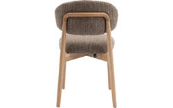 Goossens eetkamerstoel bessy bruin stof - 8253058-goossens-bessy-eetkamerstoel-stof-bruin-15