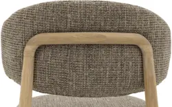 Goossens eetkamerstoel bessy bruin stof - 8253058-goossens-bessy-eetkamerstoel-stof-bruin-15