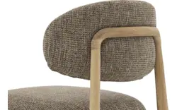 Goossens eetkamerstoel bessy bruin stof - 8253058-goossens-bessy-eetkamerstoel-stof-bruin-15