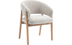 Goossens eetkamerstoel hayley beige stof - 8253059-goossens-hayley-eetkamerstoel-stof-beige-01