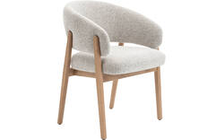 Goossens eetkamerstoel hayley beige stof - 8253059-goossens-hayley-eetkamerstoel-stof-beige-01